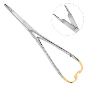 Иглодержатель хирургический прямой Mathieu-Olsen TC, 17,0 см, 20-32*